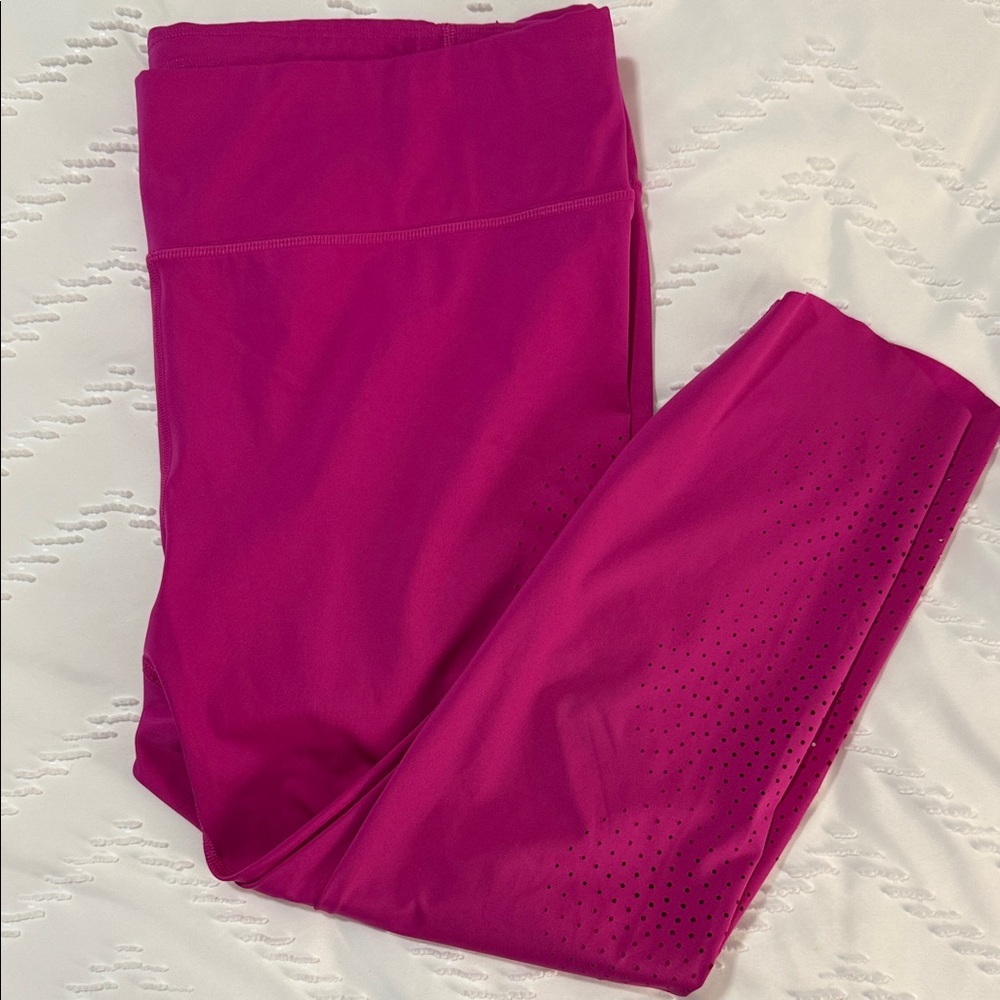 Athleta Vibrant Pink Leggings XL